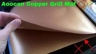✅  How To Use Aoocan Copper Grill Mat Review