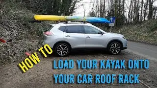 Как загрузить каяк на багажник на крыше автомобиля
