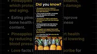 Surprising Health Benefits of Pineapples