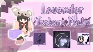 Lavender Purple Texturepacks | Solo Bedwars Commentary
