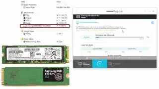Samsung 850 EVO M.2 500GB &ndash; Speed Benchmark & Temperature Test