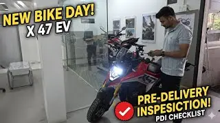 Ultraviolette X47 First PDI | Complete EV 2-Wheeler Pre-Delivery Inspection Checklist & Tips 🔋⚡