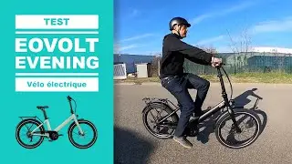 Vélo électrique pliable EVENING de EOVOLT (test, avis & review)