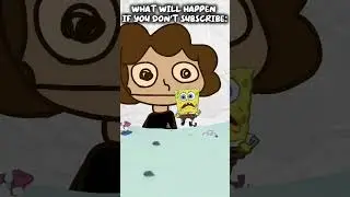 SUBSCRIBE (just a joke) (CapCut Template) #animation #shorts #funny #meme #spongebob #trending