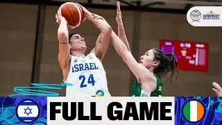 Israel v Ireland | Full Basketball Game | FIBA Women's EuroBasket 2027 Qualifiers