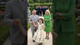 Charlotte Dance With King Charles - Camilla so angry #camilla #kingcharles #princewilliam #royal