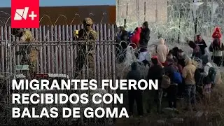 Migrantes Denuncian que Fueron Dispersados con Balas de Goma por la Patrulla Fronteriza
