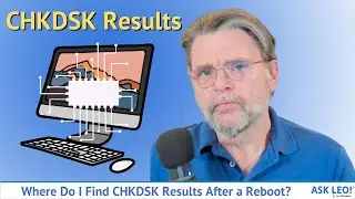 Где найти результаты CHKDSK после перезагрузки?