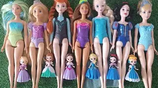 Mattel Disney Princesses Dress up Ariel, Rapunzel, Belle, Tiana, Sindirella, Mulan DIY