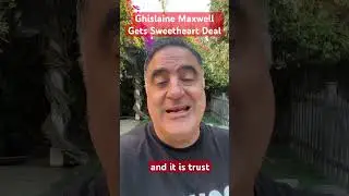 Ghislaine Maxwell Gets Sweetheart Deal!