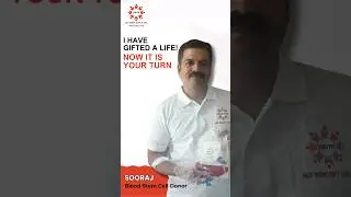Meet our blood stem cell donor, Sooraj from Kerala.