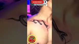snake🐍tattoo by sktattoo chennai door service available call : 8778831212 #tattoo #sktattoo #viral