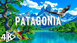 Patagonia 4K UHD | Untamed Wilderness of Glaciers, Blue Lakes, and Wild Nature