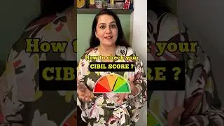 Check CIBIL Score for FREE ✅🤩 #shorts