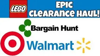 EPIC Lego Clearance Haul!! (3 Walmarts, 2 Targets, and 2 Bargain Hunts!)