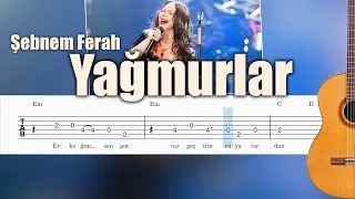 Şebnem Ferah - Yağmurlar - Gitar Tab - Orjinal Ton