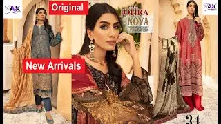 Johra Embroidered Banarsi Jacquard 2021 | 2022 | Johra Winter Collection 2021 | Winter Suits Uk
