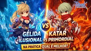 Katar Primordial vs Gélida Ilusional 🔥 | Teste de DANO na Prática | Ragnarok LATAM