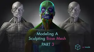 Mastering Anatomy For 3D Artist: Modeling A Sculpting Base Mesh In Maya Part 3 - Modeling The Foot