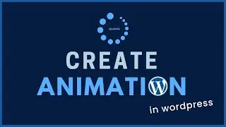 how to add a preloader in your wordpress website | DesignWithAI