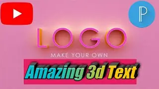 HOW TO MAKE 3D TEXT LIKE MMP PICTURE/Pixellab