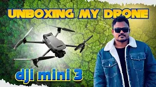 Unboxing My New Drone Dji Mini 3, Tamil Vlog