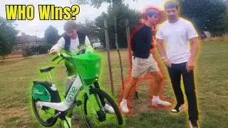 we RACED across LONDON