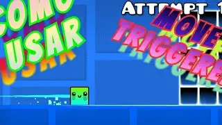 como usar el move triggered o comando de movimiento en geometry dash