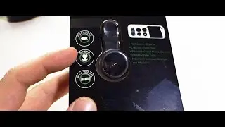 Universal Clip Lens (Fisheye/ Wide-angle/ Macro Lens) for cellphone Review