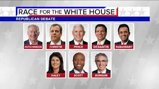Republicans to hold 1st debate of 2024 presidential campaign