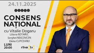 Consens Naționalcu Vitalie Dogaru: Oamenii care pun umărul vin la Rlive TV