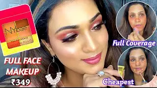 NY Bae Full Coverage Concealer Palette, के साथ करे full face of makeup /Best Concealer Affordable,