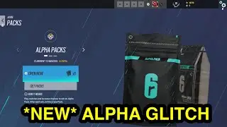 *NEW* UNLIMITED ALPHA PACK GLITCH IN RAINBOW SIX SIEGE JUNE 2022