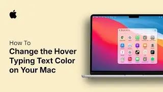 Как изменить цвет текста при наведении курсора на Mac