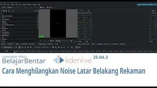 How to Remove Background Noise from Recordings with Kdenlive 25.04