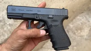 Glock 19 Gen 4 Most Compatible and Lightweight Pistol Test Fire Review || S9X