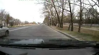 Видеорегистратор DVR-017s, день, без звука