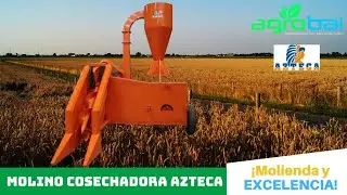 MOLINO COSECHADORA AZTECA | &iexcl;Muele forraje como nunca lo hab&iacute;as hecho! 🌾 💪