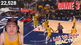Reacting to Lakers vs Timberwolves Game 3...