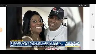 Prayer vigil for missing Allisha Watts #FindAllishaWatts