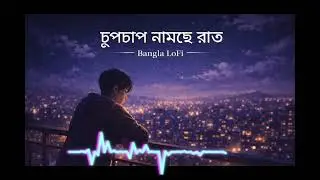 চুপচাপ নামছে রাত | Bangla LoFi | Midnight Sad Romantic Song 🌙 #hearttouching #song #music #love