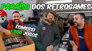 🎮 Entrevista com Jason da Nostalgia Alley: O Paraíso dos Retro Games em Petaluma - California! 🎮