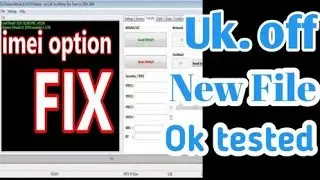 How to Enable IMEI Option,in Infinity CM2 SCR v1.6 By One Click 2020