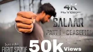 SALAAR  SPOOF  FIGHT SCENE  ❤️&zwj;🔥💥 RAJAM💥