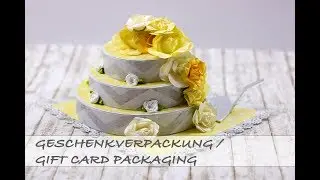 Gift Card Holder / Geschenkverpackung #Lieblingsblumen (subt. english)