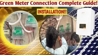 Installation of green meter | green meter connection