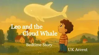 Leo and the Cloud Whale | UK Accent English Bedtime Story for Kids | Magical Sky Adventure