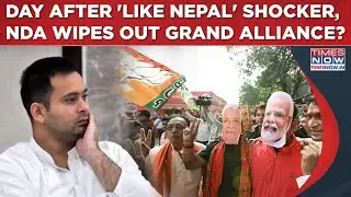 Bihar Wipes Out Opposition 'Grand Alliance'? As NDA Takes Lead, RJD's 'Like Nepal' Warning Rings?