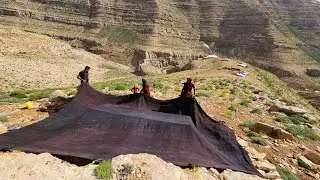 The Nomad Black Tent: Nomad life of Bakhtiari