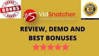 VidSnatcher Review 👉Demo And 👉$750 Bonuses 👇VidSnatcher Reviews👇